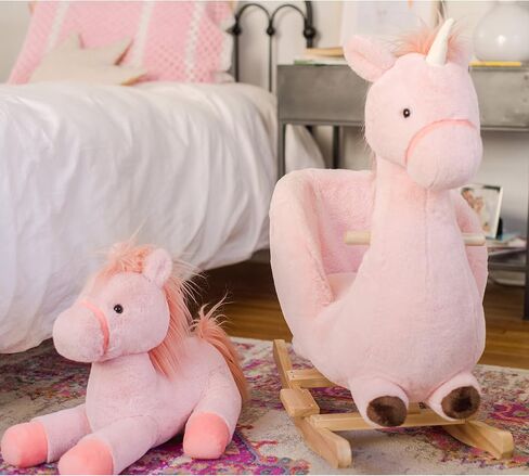 Soft Landing | Darling Duos | 2-Piece Plush & Joyride Character Rocker Bundle ­– Grey Owl in Saudi Arabia
