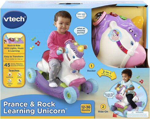 VTech Prance and Rock Learning Unicorn, Multicolor in Saudi Arabia