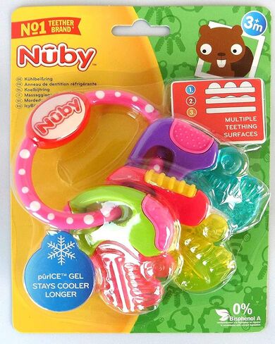 Nuby Ice Gel Teether Keys in Saudi Arabia
