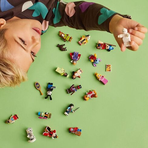LEGO Minifigures Disney 100 6 Pack 66734 Limited Edition Collectible Figures, Surprise Buildable Disney Characters for Role Play, A Gift for Imaginative Kids Ages 5+ in Saudi Arabia