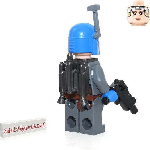 LEGO Star Wars The Mandalorian Minifigure - Bo-Katan Kryze with Jetpack and Weapons 75316 in Saudi Arabia