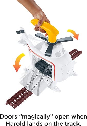 Thomas & Friends Press 'n Spin Harold, toy helicopter with spinning propellers for preschool kids ages 3 years & older in Saudi Arabia