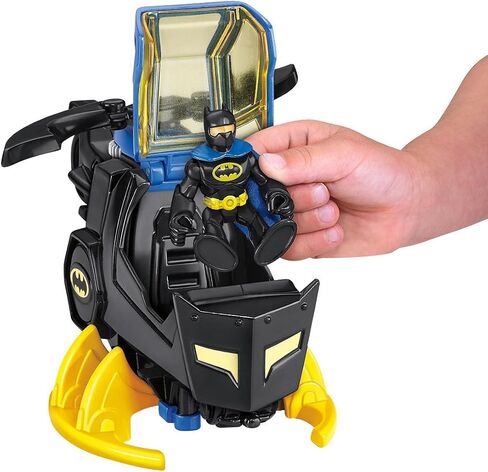 DC Super Friends Imaginext DC Super Friends Toy Helicopter with Spinning Propellers and Batman Figure for Preschool Pretend Play in Saudi Arabia