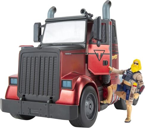 Fortnite Feature Deluxe Mudflap RC Vehicle, Electronic Vehicle with 4-inch Articulated Relaxed Jonesy Figures and Accessory in Saudi Arabia