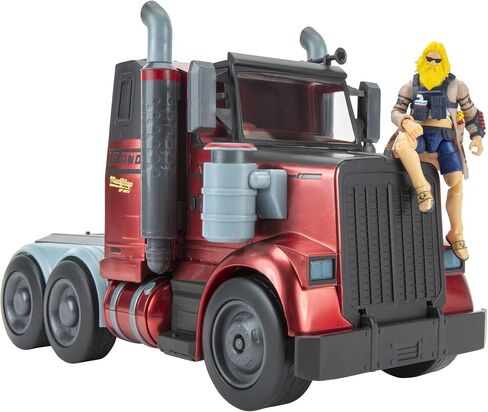 Fortnite Feature Deluxe Mudflap RC Vehicle, Electronic Vehicle with 4-inch Articulated Relaxed Jonesy Figures and Accessory in Saudi Arabia