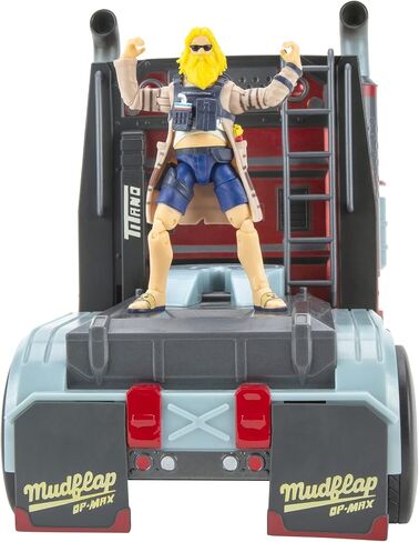 Fortnite Feature Deluxe Mudflap RC Vehicle, Electronic Vehicle with 4-inch Articulated Relaxed Jonesy Figures and Accessory in Saudi Arabia