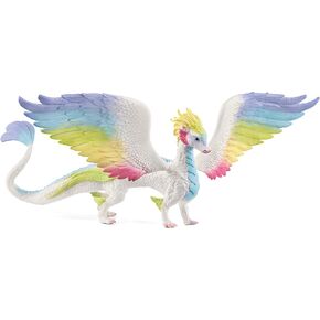 Schleich bayala, Mythical Creatures Toys for Kids, Rainbow Dragon Figurine with Movable Wings, Ages 5+ in Saudi Arabia