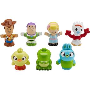Disney Toy Story Toddler Toys Little People 7 Friends Pack Figure Set with Woody & Buzz Lightyear for Ages 18+ Months [Amazon Exclusive] in Saudi Arabia