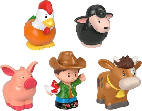 Fisher-Price Little People Toddler Musical Toy Caring For Animals Tractor Farm Vehicle & 3 Figures For Ages 1+ Years in Saudi Arabia