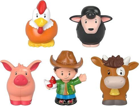 Fisher-Price Little People Toddler Musical Toy Caring For Animals Tractor Farm Vehicle & 3 Figures For Ages 1+ Years in Saudi Arabia