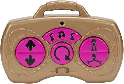 Rock N Rollerskate Doll Rainbow Riley Light Up Remote Control Rollerskating Doll - Plays Music and Skates!, 10" H in Saudi Arabia