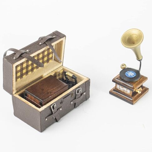 5 Pieces Miniature Furniture Set for 1/12 Scale Set (Vintage Style) in Kuwait