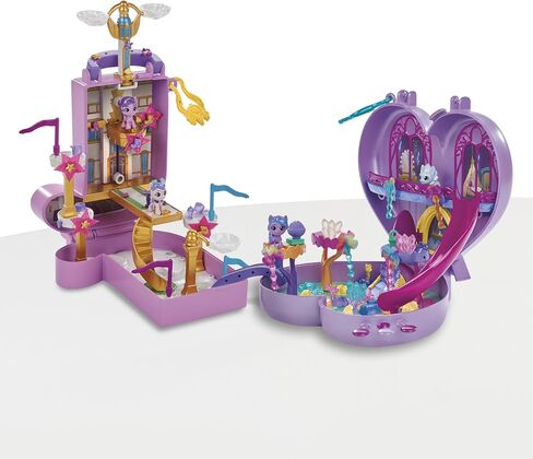 My Little Pony Mini World Magic Compact Creation Bridlewood Forest Toy, Buildable Playset with Izzy Moonbow for Kids Ages 5 and Up in Saudi Arabia