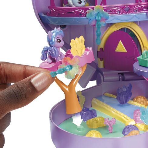 My Little Pony Mini World Magic Compact Creation Bridlewood Forest Toy, Buildable Playset with Izzy Moonbow for Kids Ages 5 and Up in Saudi Arabia