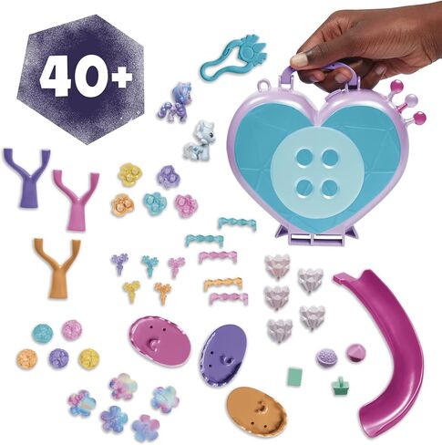 My Little Pony Mini World Magic Compact Creation Bridlewood Forest Toy, Buildable Playset with Izzy Moonbow for Kids Ages 5 and Up in Saudi Arabia
