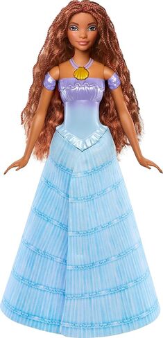 Mattel The Little Mermaid Transforming Ariel Fashion Doll, Switch from Human to Mermaid, Toys Inspired by the Movie in Saudi Arabia