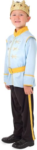 Little Adventures Soft Golden Prince Crown Boys King Dress Up Costume Accessory for Kids in Saudi Arabia