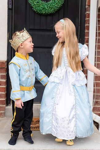 Little Adventures Soft Golden Prince Crown Boys King Dress Up Costume Accessory for Kids in Saudi Arabia