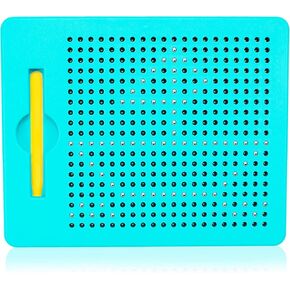 Magnetic Drawing Board for Toddlers & Kids - Toddler Doodle & Sketch Toys, Includes Magnet Stylus Pen and Beads for Girls & Boys, Travel & Car Ride Activities