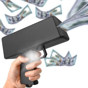Wowok Money Gun Shooter, Make it Rain Money Toy Gun, Prop Money Gun, Spary Cash Gun for Movies Game Party Toy Gun (Metallic Gold) in Saudi Arabia