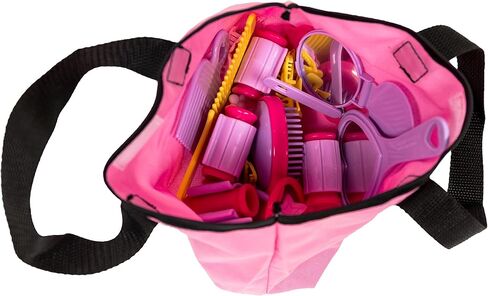 MMP Living Girls Beauty Pretend Play & Dress up Set with Tote and Accessories - 25pcs in Saudi Arabia