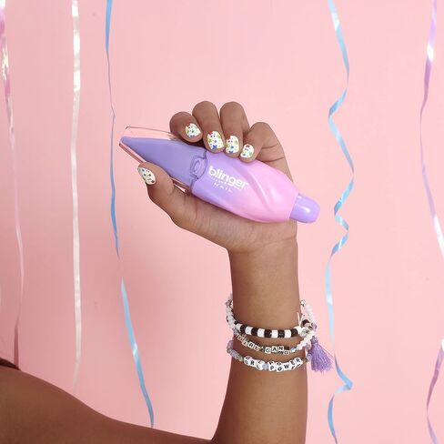 بلينغر مجموعة عصا اظافر التيميت - جلام يور نيفر في خطوة واحدة - سهلة الاستخدام - بدون وقت انتظار او فوضى - تصميمات دوارة - فن الاظافر - 4 خراطيش قابلة للتبديل - حصري من أمازون in Kuwait