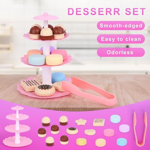 FUCNEN مجموعة الشاي للفتيات الصغيرات حفلة التظاهر اللعب الحلوى والشاي بعد الظهر مجموعة ألعاب صغيرة للفتيات / الأطفال الصغار / الأطفال الذين تتراوح أعمارهم بين 3 4 5 6 7 8 هدية حفلة الشاي كوب الشاي يونيكورن مجموعة لعيد ميلاد أو مهرجان in Kuwait