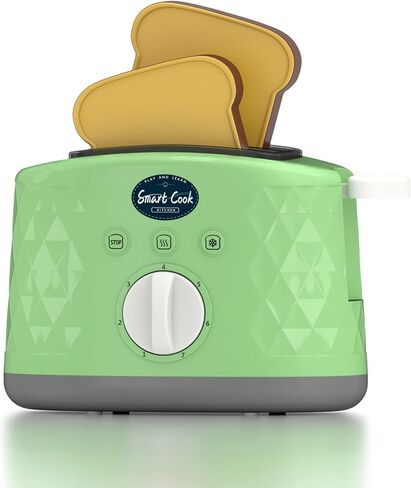 Toy Toaster, Play Toaster with Pop Up Toast Toy Cooking Set with Toy Kitchen Accessories for Children, Birthday Gift for Kids Boys in Saudi Arabia