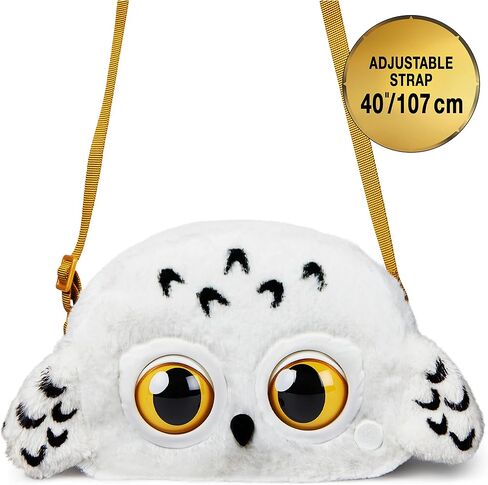 عالم السحرة هاري بوتر، لعبة Hedwig Purse Pets التفاعلية للحيوانات الأليفة وحقيبة الكتف، أكثر من 30 صوتًا وتفاعلًا، ألعاب أطفال للفتيات من سن 6 سنوات فما فوق in Kuwait