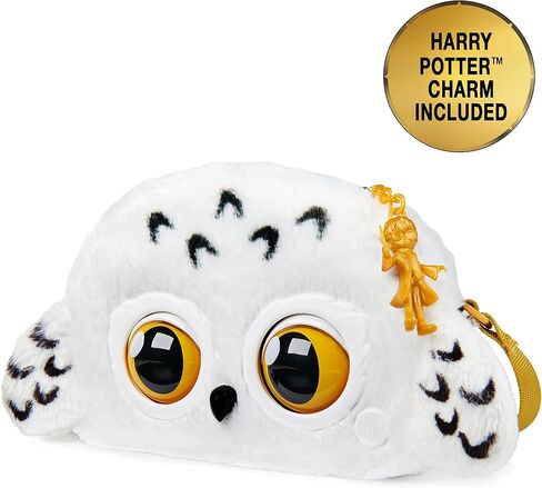 عالم السحرة هاري بوتر، لعبة Hedwig Purse Pets التفاعلية للحيوانات الأليفة وحقيبة الكتف، أكثر من 30 صوتًا وتفاعلًا، ألعاب أطفال للفتيات من سن 6 سنوات فما فوق in Kuwait