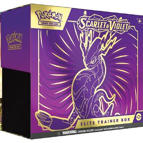 Pokémon TCG: صندوق تدريب النخبة القرمزي والبنفسجي (لون عشوائي) in Kuwait