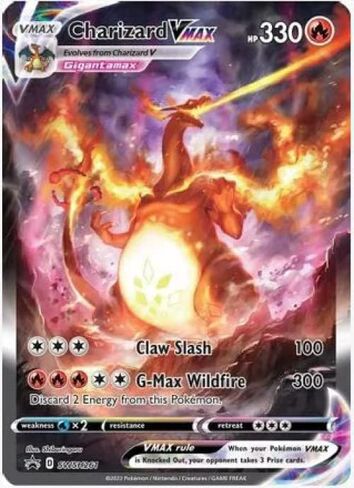 Charizard Vmax SWSH261 - Pokemon Black Star Promo - Alternate Art Holo - Ultra Premium Collection Exclusive in Saudi Arabia