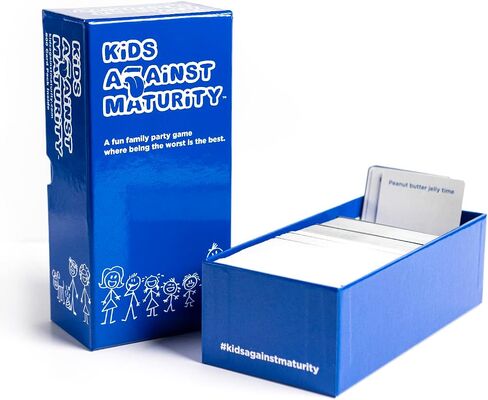 Kids Against Maturity: Card Game for Kids and Families, Super Fun Hilarious for Family Party Game Night in Saudi Arabia