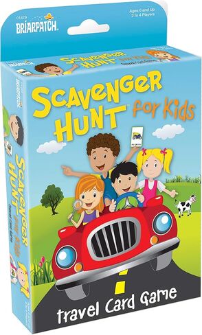 Briarpatch Travel Scavenger Hunt Card Game for Kids, Activities for Family Vacations, Road Trips and Car Rides, Ages 7 and Up in Saudi Arabia
