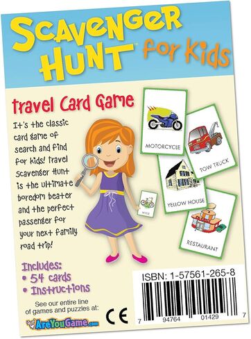 Briarpatch Travel Scavenger Hunt Card Game for Kids, Activities for Family Vacations, Road Trips and Car Rides, Ages 7 and Up in Saudi Arabia