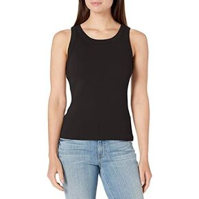 Michael Stars Women's Paloma Wide Binding Cotton Tank Top - Everyday Basic