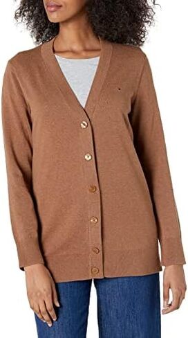 Tommy Hilfiger Women's Adaptive Cardigan Sweater with Magnetic Buttons in Saudi Arabia