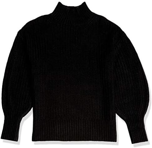 The Drop Women's INES Chunky Rib Mock-Neck Sweater in Kuwait