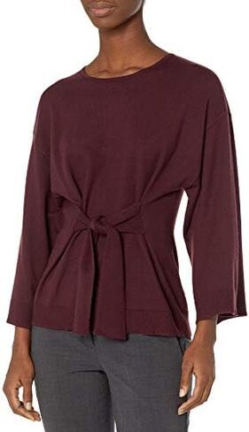 سترة نسائية برباط أمامي من Max Studio بأكمام 3/4 in Kuwait