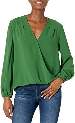 Trina Turk Women's Surplice Blouse in Saudi Arabia
