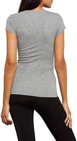 BCBGMAXAZRIA Women's Liana Short Sleeve V Neck Top in Saudi Arabia