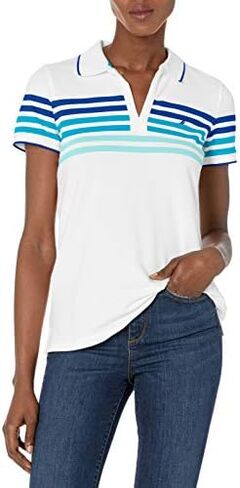 Nautica Women's Stretch Cotton Polo Shirt in Saudi Arabia