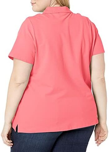 Tommy Hilfiger Women's Classic Short Sleeve Polo (Standard and Plus Size) in Saudi Arabia