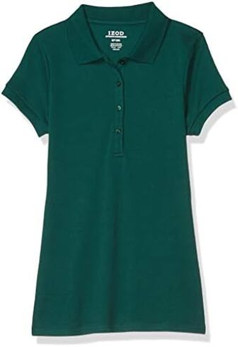IZOD Junior's Uniform Short Sleeve Interlock Polo in Kuwait