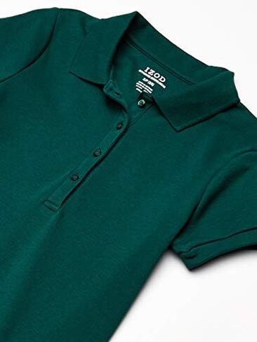 IZOD Junior's Uniform Short Sleeve Interlock Polo in Kuwait