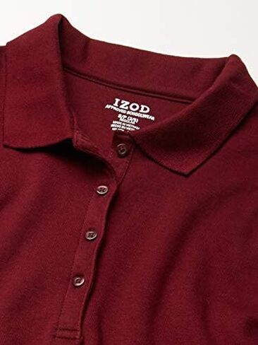 IZOD Junior's Uniform Short Sleeve Interlock Polo in Kuwait