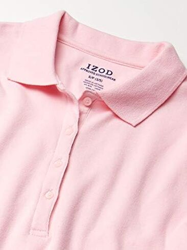 IZOD Junior's Uniform Short Sleeve Interlock Polo in Kuwait