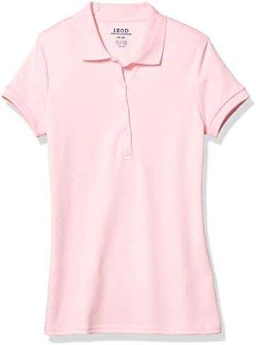 IZOD Junior's Uniform Short Sleeve Interlock Polo in Kuwait