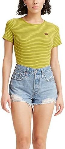 Levi's Women's Honey Short Sleeve Shirt in Saudi Arabia
