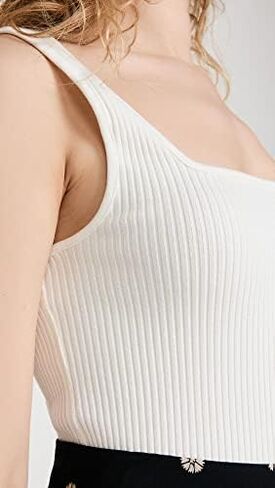 Vince Women's Ribbed Square Nk Tank in Kuwait